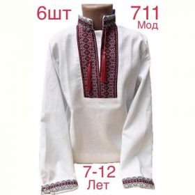 Вышиванка Надийка ND739-711 white