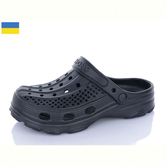 Кроксы Cross SV021 підліт.чорний
