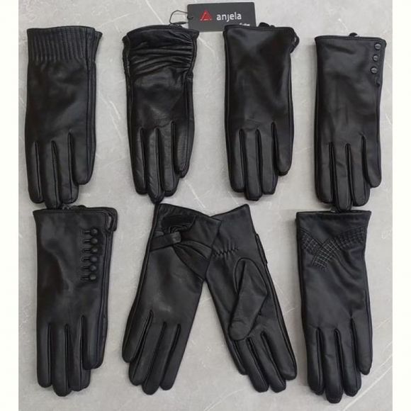 Перчатки Anjela AN12 black Перчатки Anjela AN12 black