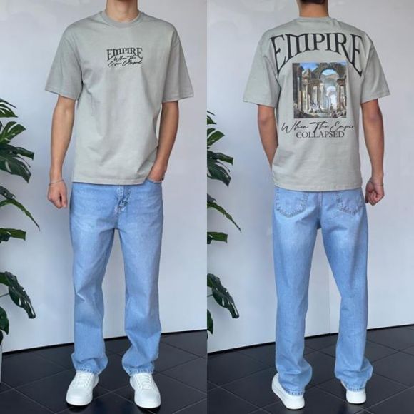 Футболка i8denim 2161 grey Футболка i8denim 2161 grey