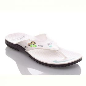 Шлепанцы Malibu MEN white-green V Шлепанцы Malibu MEN white-green V