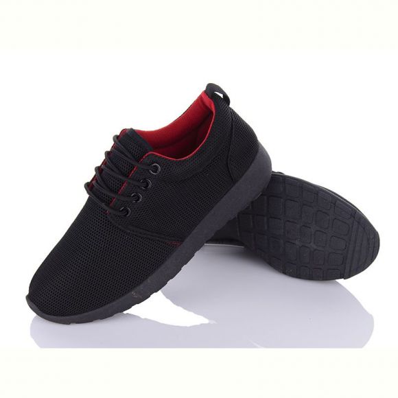 Кроссовки Violeta 4-308 black-red