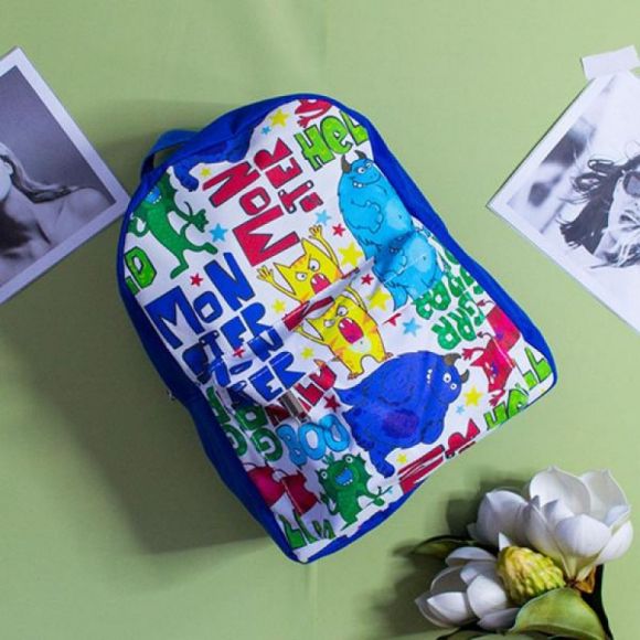 Рюкзак Luna-bag 8826 blue-white