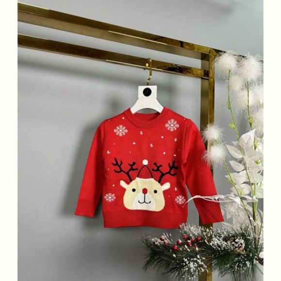 Свитер Delfinka 244 red Свитер Delfinka 244 red