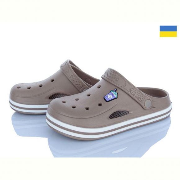 Кроксы Golden Lion 416 кавовий