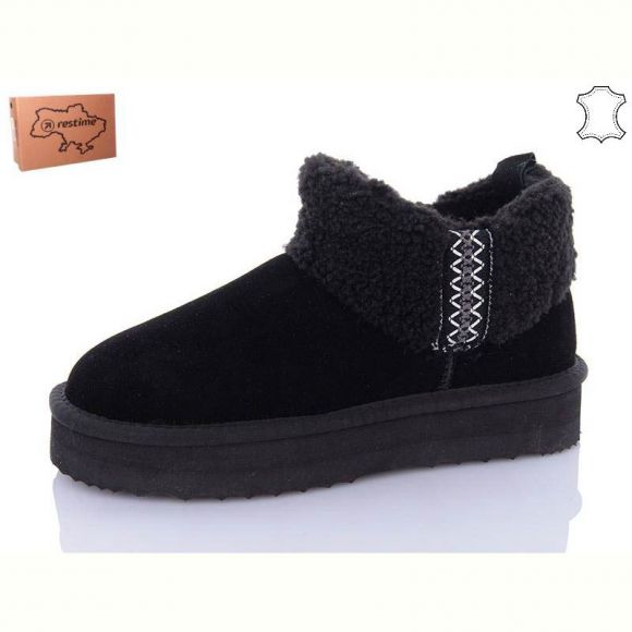 Угги Restime YWZ24450 black
