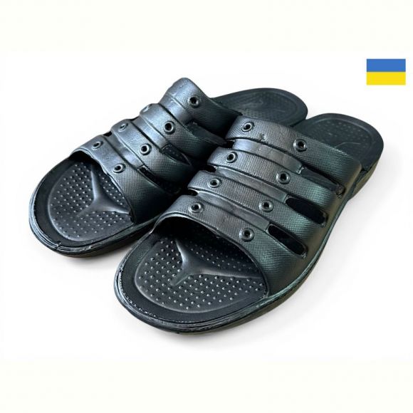 Шлепанцы Cross Еко чорний Шлепанцы Cross Еко чорний
