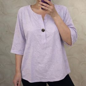 Блузка LeVisha 26029 lilac
