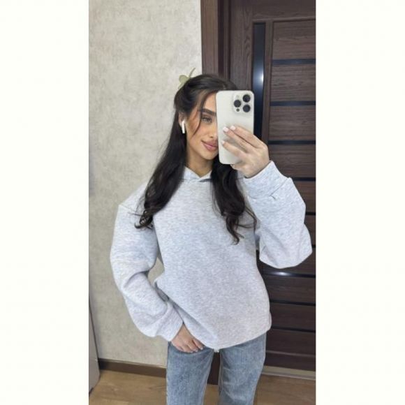 Худи Valentina 2 l.grey