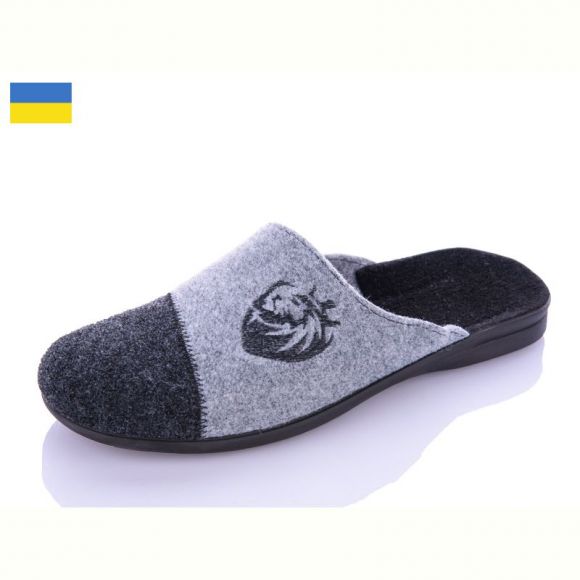 Тапочки Klerotex S25 grey Тапочки Klerotex S25 grey