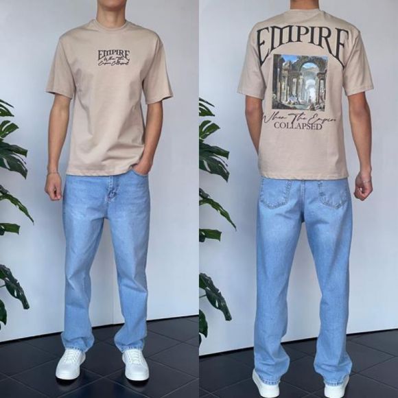Футболка i8denim 2160 beige Футболка i8denim 2160 beige
