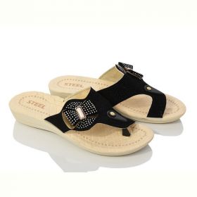 Шлепанцы Demur W26-046 black