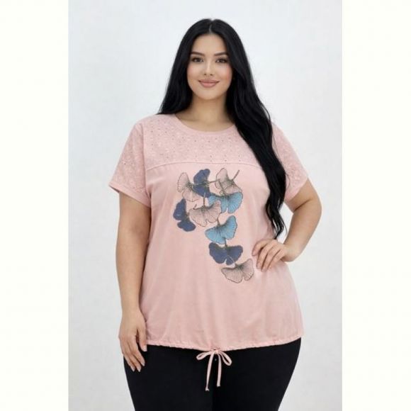 Футболка Elena&Vika 26019 peach