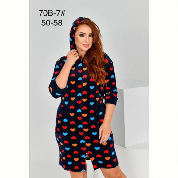 Халат Anion 70B-7 black Халат Anion 70B-7 black