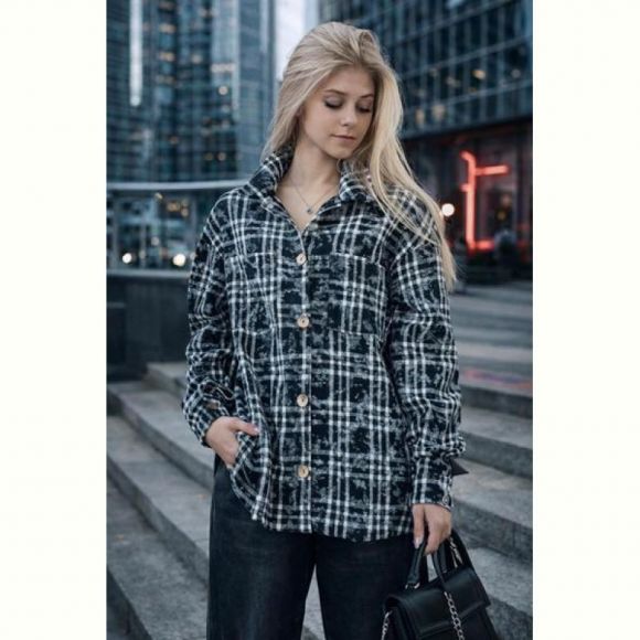 Рубашка Karolina KR437 black