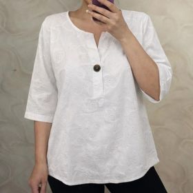 Блузка LeVisha 26029 white