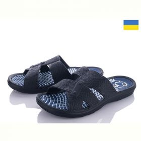 Шлепанцы Golden Lion Verta Подросток спорт черн-синий