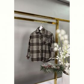 Рубашка Delfinka 112-113 brown