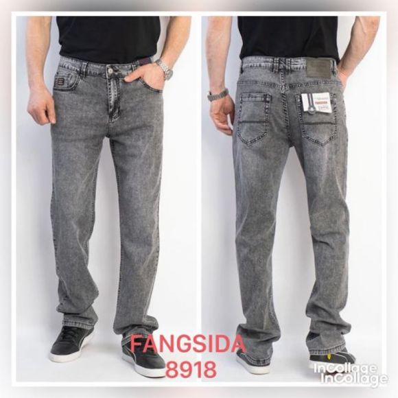 Джинсы Fangsida 8918 grey Джинсы Fangsida 8918 grey