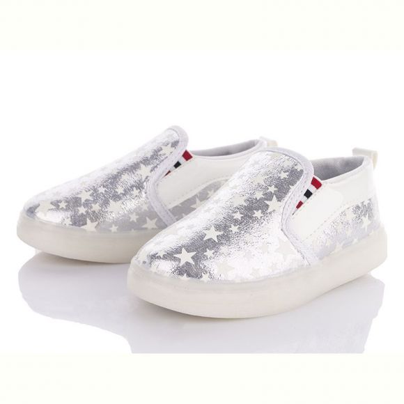 Слипоны Viktoria 111-21 silver