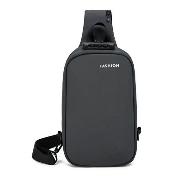 Бананка Fashion Bag D05-2 d.grey