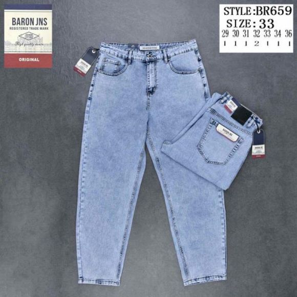 Джинсы Baron Jeans BR659 l.blue