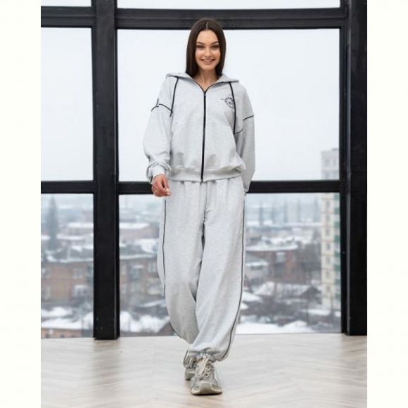 Костюм спорт AZNA Д187 l.grey