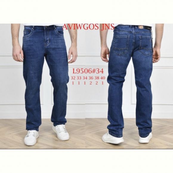 Джинсы God Baron L9506 blue Джинсы God Baron L9506 blue