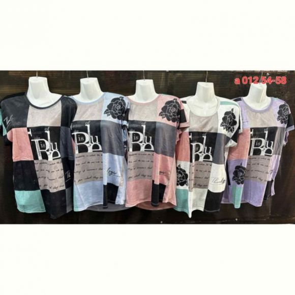 Футболка Sport style A012 mix Футболка Sport style A012 mix