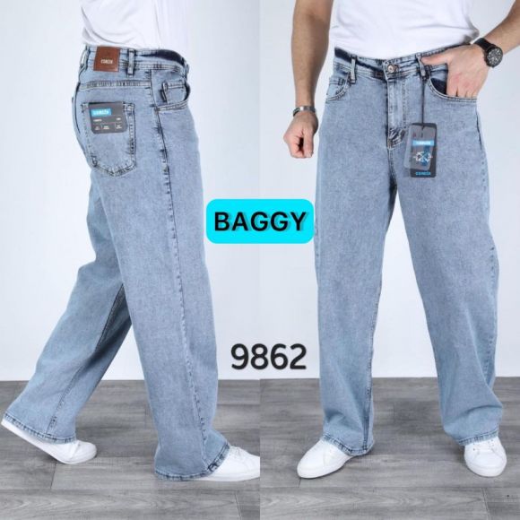 Джинсы God Baron 9862 l.blue