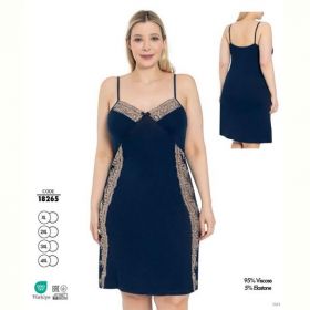 Ночнушка Cotpark 18265 navy Ночнушка Cotpark 18265 navy