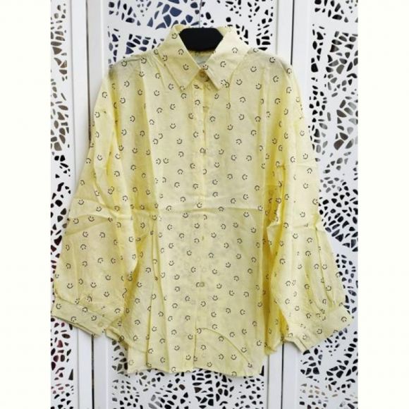 Рубашка Lora LR1389 yellow