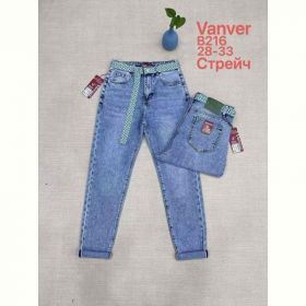 Джинсы Vanver B216 l.blue