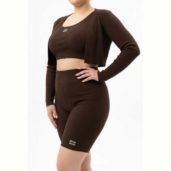 Велосипедки Sport style 51771 brown