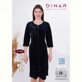 Халат Annet DO-D4789 navy Халат Annet DO-D4789 navy