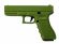Металевий пістолет VIGOR V20-GREEN