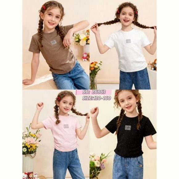 Футболка ChicWear 26863 brown