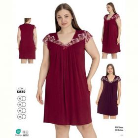 Ночнушка Cotpark 13550 red