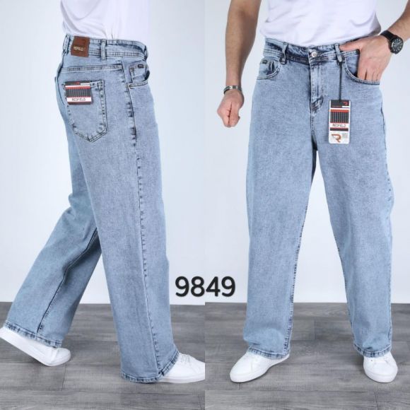 Джинсы God Baron 9849 l.blue