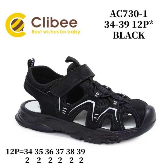 Босоножки Clibee Ap-AC730-1 Black