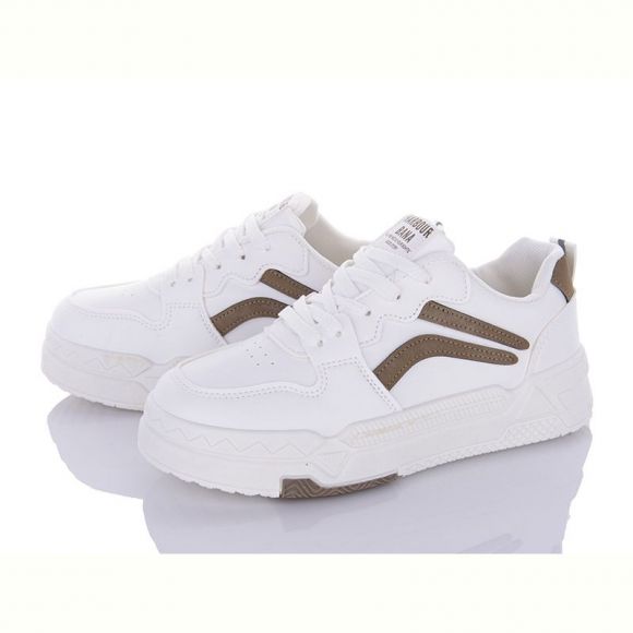 Кроссовки Violeta 45-95 white-khaki