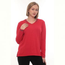 Свитер Julia JL841 red Свитер Julia JL841 red