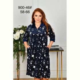 Халат Anion 900-46 navy
