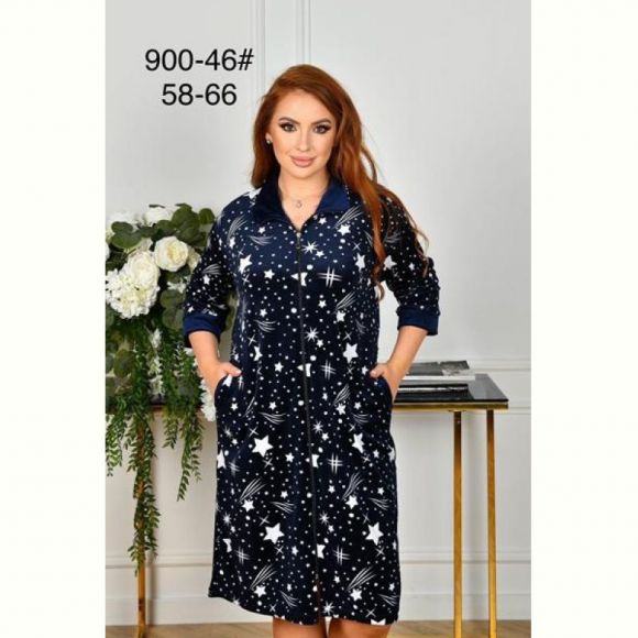 Халат Anion 900-46 navy Халат Anion 900-46 navy