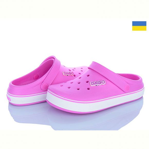 Кроксы Golden Lion 419 рожевий