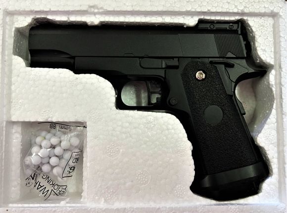 G10 Страйкбольний пружинний пістолет моделі COLT1911PD чорний G10 Страйкбольний пружинний пістолет моделі COLT1911PD чорний