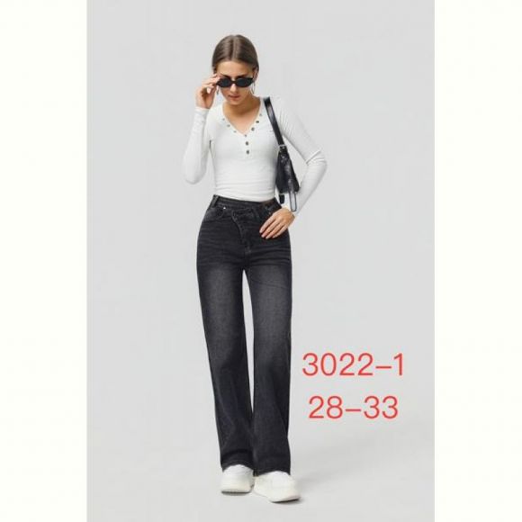 Джинсы NewJeans 3022-1 d.grey