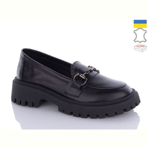 Туфли Garti 419 чорний шкіра Туфли Garti 419 чорний шкіра