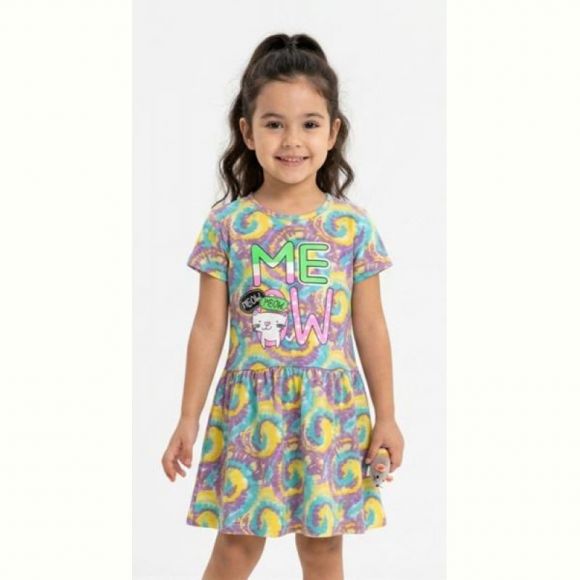 Платье Malibu2 4880 yellow-lilac