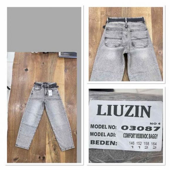 Джинсы Maxim Jeans 03087-4 l.grey